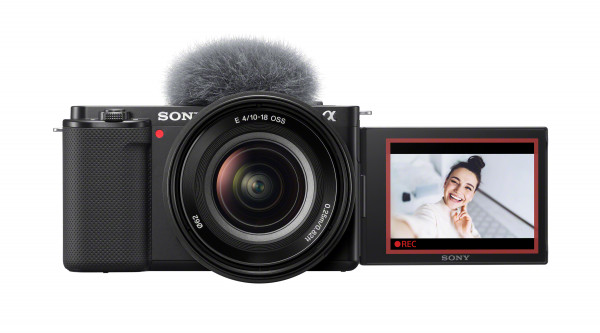 Sony Alpha ZVE10 + 10-18mm black-4 Jahre CH Garantie