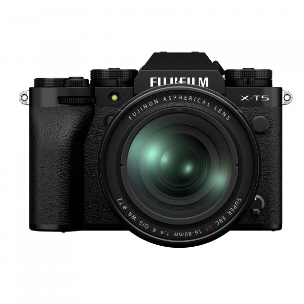 FUJIFILM X-T5 Black Kit XF 16-80mm - 4 Jahre "Swiss Garantie``