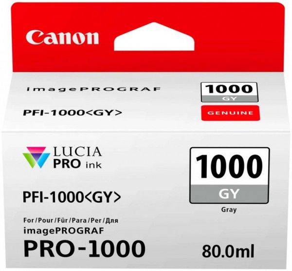 Canon Ink PFI-1000GY Grey