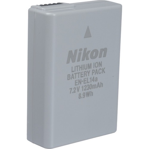 Nikon EN-EL14a Batterie au lithium-ion rechargeable