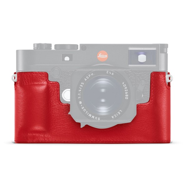 Leica Protektor M10, Leder, Rot 24022