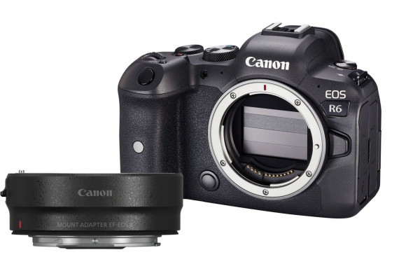 Canon EOS R6 Body+EF Adapter-3 Jahre Premium Garantie