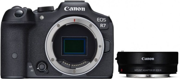 Canon EOS R7 Body + EF Adapter - CH Garantie