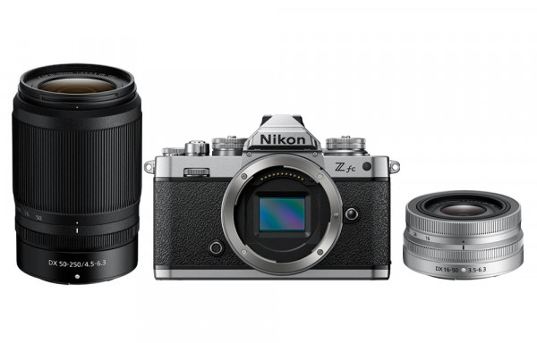 Nikon Z fc DZ Kit incl.Nikon Z 16-50mm VR DX SE + 50-250 DX - 3 ans de garantie CH