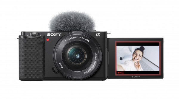 Sony Alpha ZVE10 set 16-50mm black-4 years CH warranty